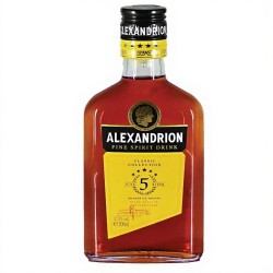 Коньяк "Alexandrion 5" 0,2l 37,5% 200 мл